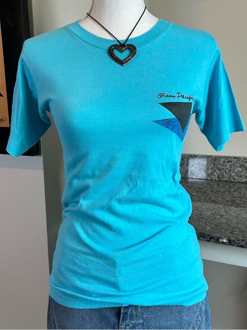 Vintage 1986 Ocean Pacific Skateboarding Graphic T-shirt